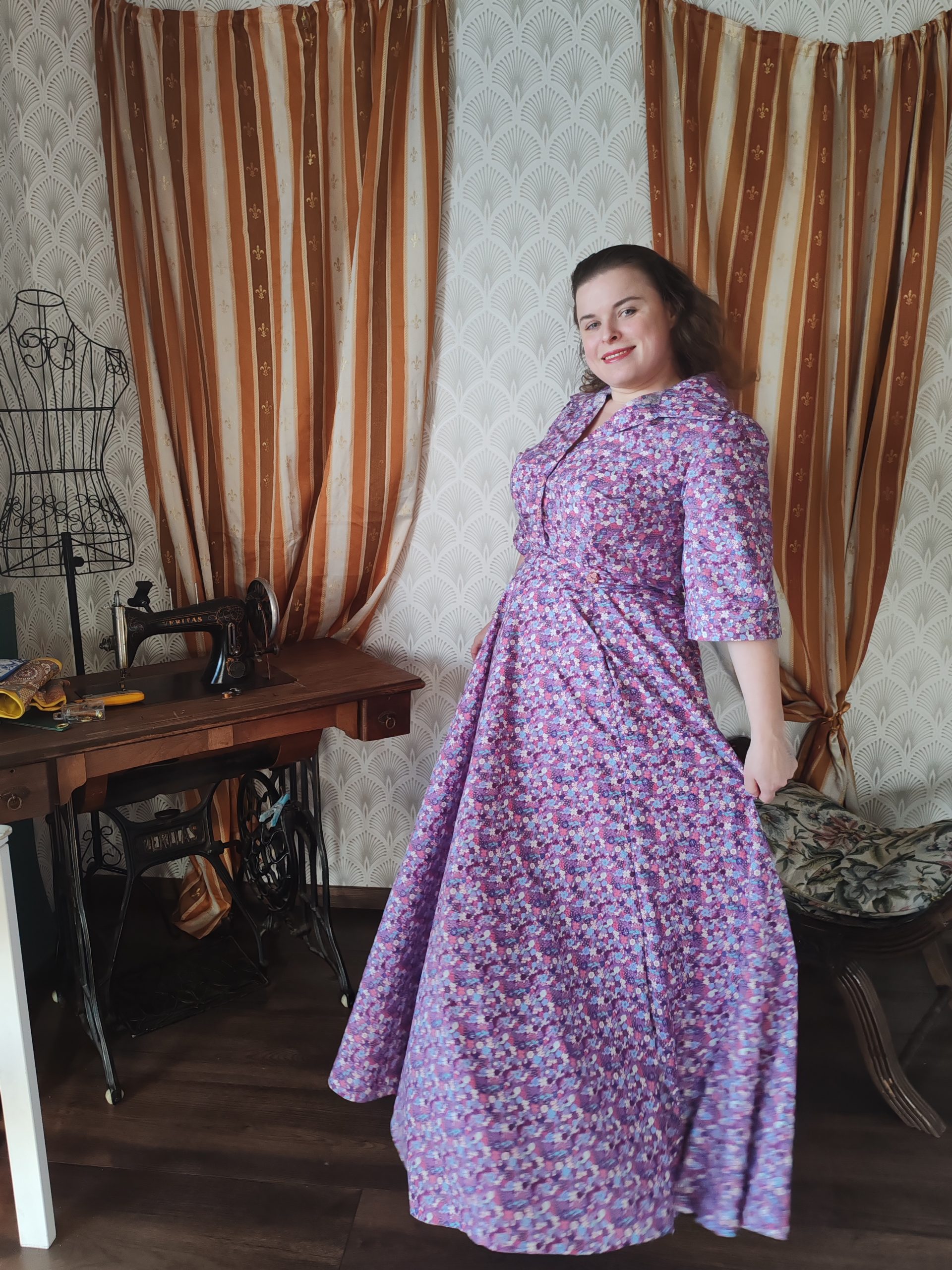 Kolová sukně a Košile s Kapsami - Obrázek 3