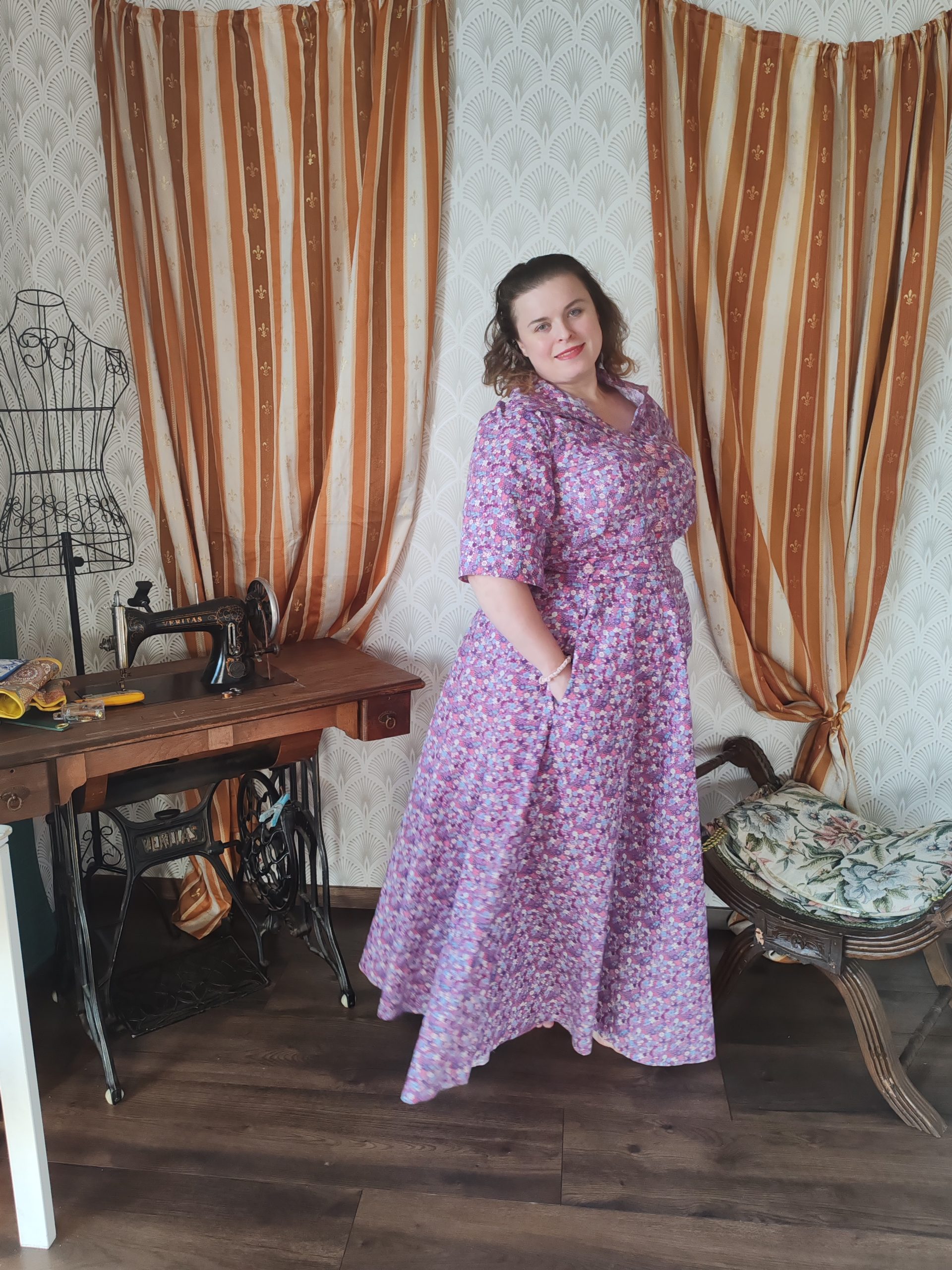 Kolová sukně a Košile s Kapsami - Obrázek 4